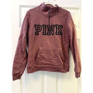 PINK Victoria's Secret Quarter Zip Sweatshirt